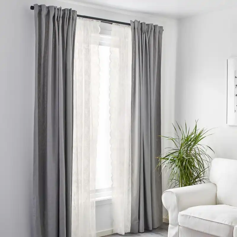 پرده ایکیا  کد 800 سایز 300x145 سانتی متر