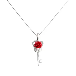 گردنبند نقره زنانه مدل 21725