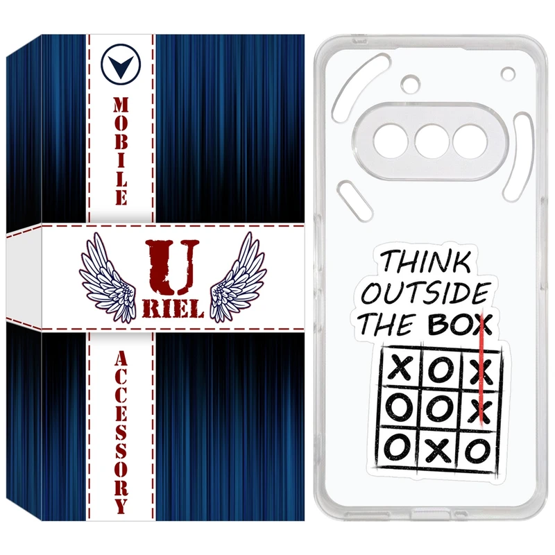 کاور یوریل مدل Clear کد 96 طرح انگیزشی مناسب برای گوشی موبایل ناتینگ Phone 3a