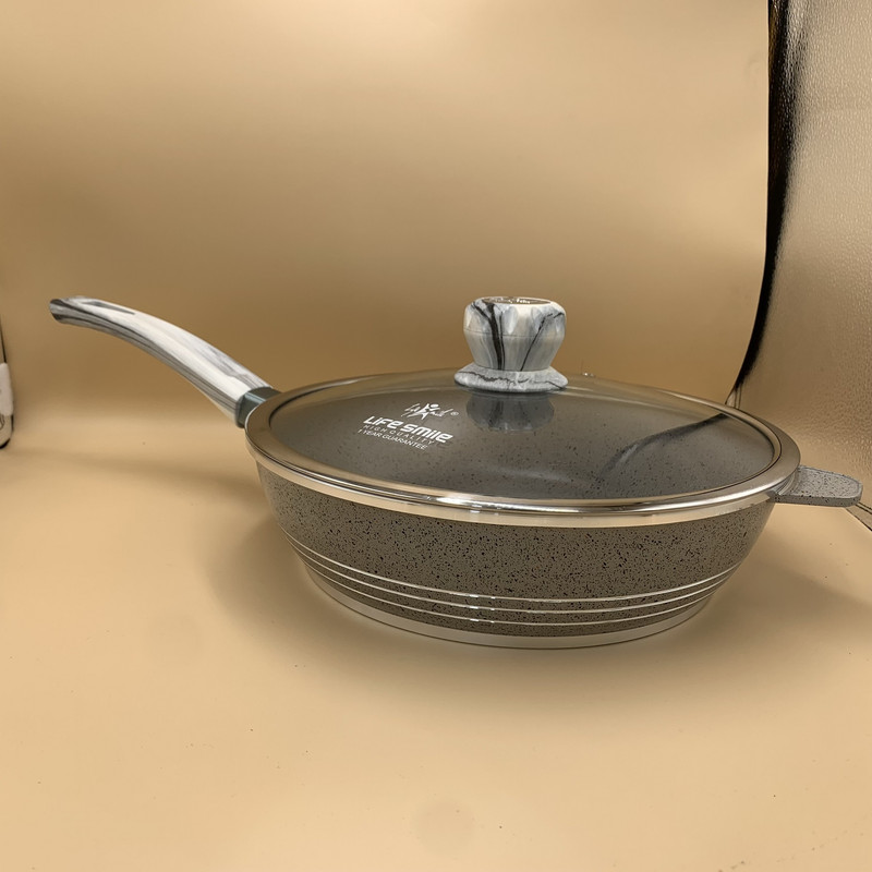 تابه گرانیت لایف اسمایل مدل FLCM-3FX-24 سایز 24