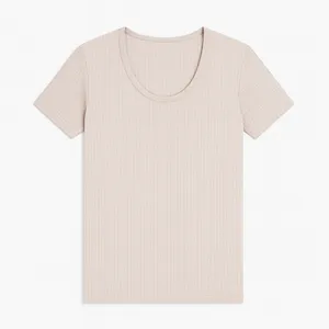 زیرپوش آستین‌دار یقه گرد مردانه آریان نخ باف مدل 1215