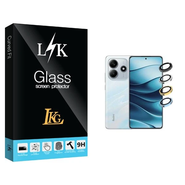 محافظ لنز گوشی ال کا جی مدل LKK مناسب برای گوشی موبایل شیائومی Redmi Note 14