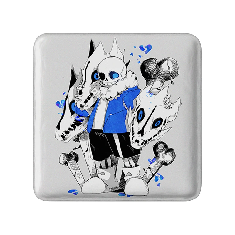 مگنت خندالو طرح بازی آندرتیل (Undertale) مدل مربعی کد 31795