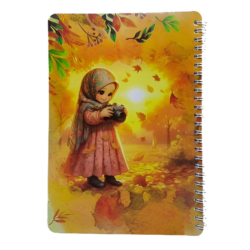 دفتر مشق 50 برگ هنرآور مدال دختر عکاس