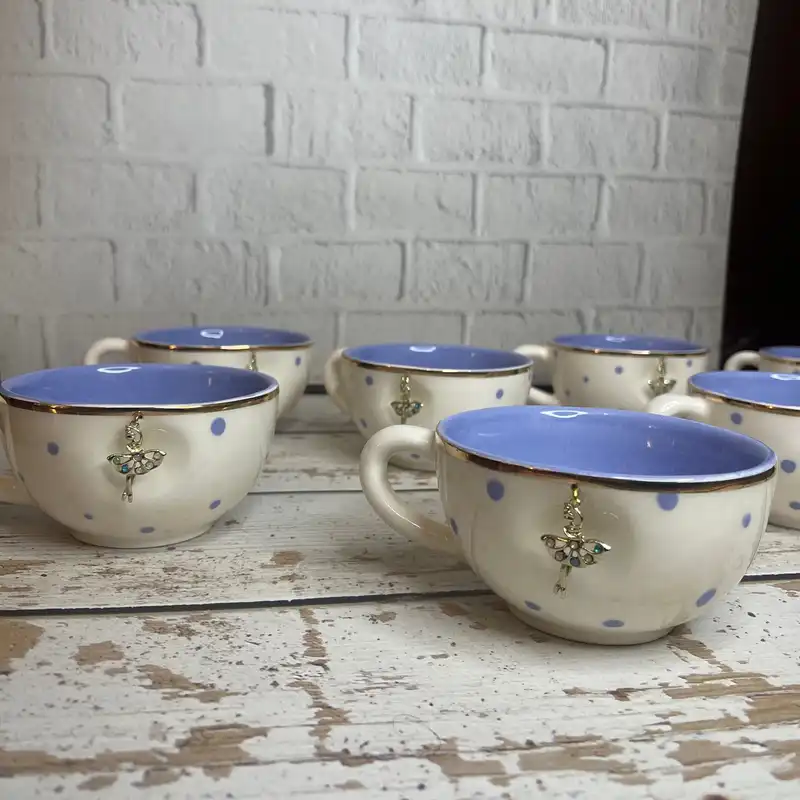 فنجان سرامیکی مدل بالرین