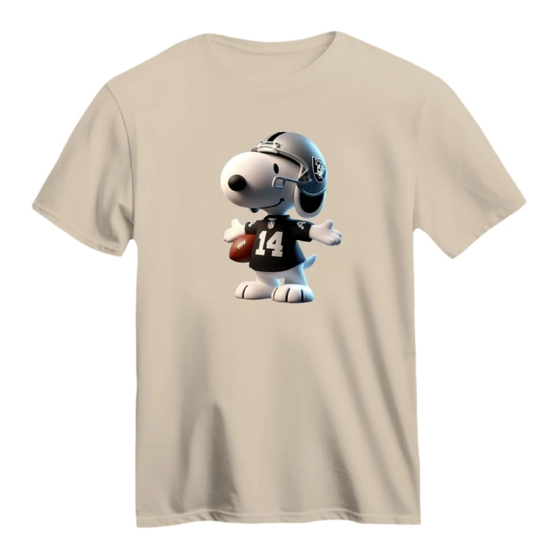 تی شرت آستین کوتاه زنانه مدل اسنوپی کد ۵۲