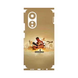 MAHOOT Serious Sam Game Series-FullSkin Cover Sticker for Oppo A58 4G