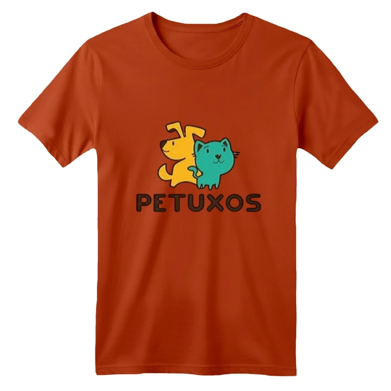 تی شرت آستین کوتاه بچگانه مدل سگ و گربه