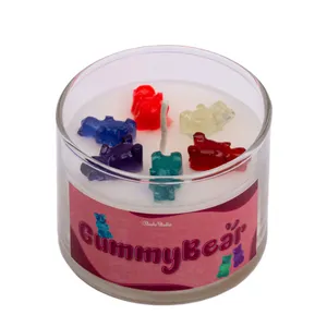 شمع معطر مدل پاستیل خرسی تدی 