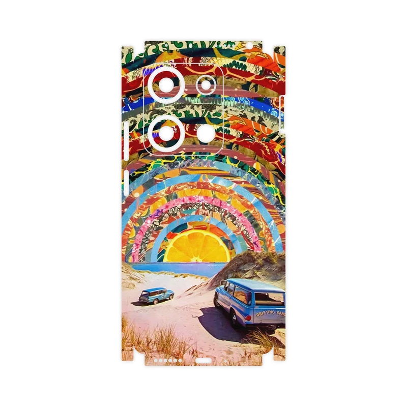 برچسب پوششی ماهوت مدل Collage of Orange Sky-FullSkin مناسب برای گوشی موبایل شیائومی Redmi Note 14S