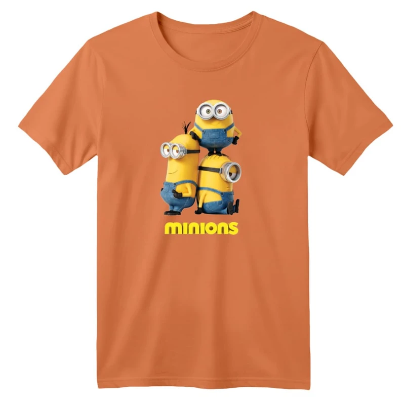 تی شرت آستین کوتاه بچگانه مدل مینیون کد ۷