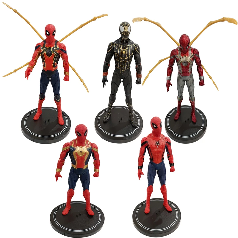 اکشن فیگور مدل spiderman مجموعه 5 عددی 
