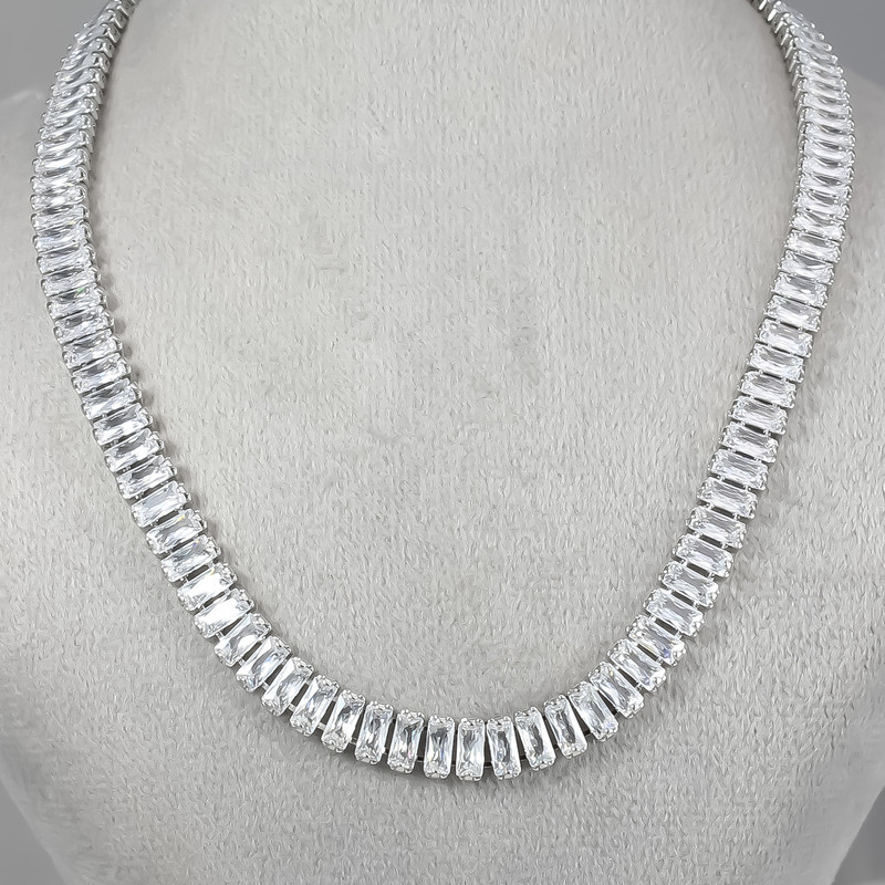 گردنبند زنانه مدل تنیسی