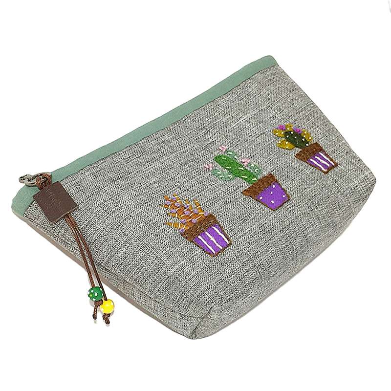 کیف لوازم آرایش زنانه مدل کاکتوس 2