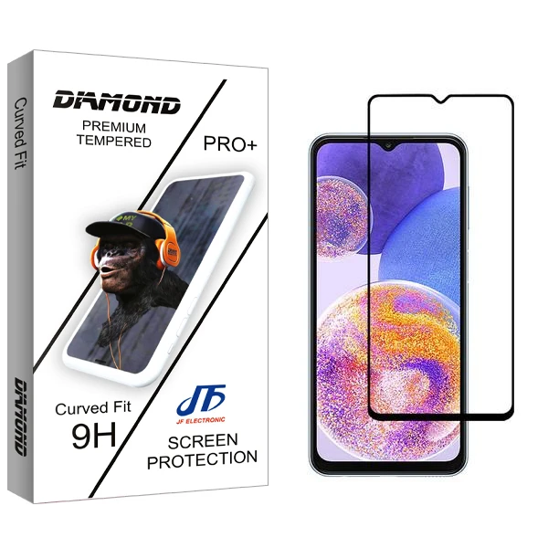 محافظ صفحه نمایش سرامیکی جی اف مدل Diamond مناسب برای گوشی موبایل سامسونگ Galaxy A23