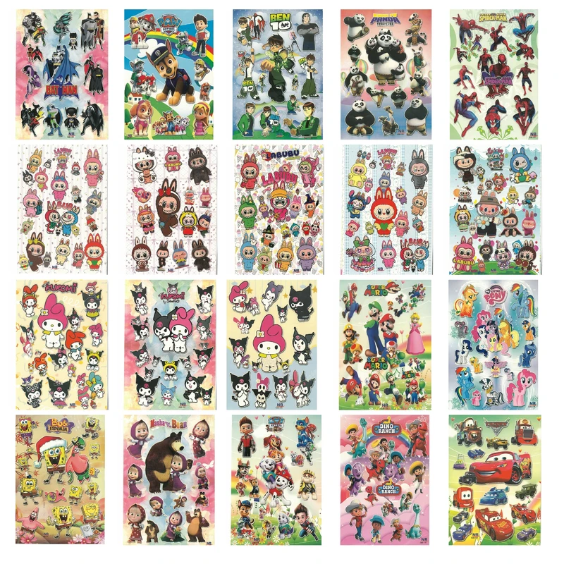 برچسب مدل عروسکی مجموعه 20 عددی 