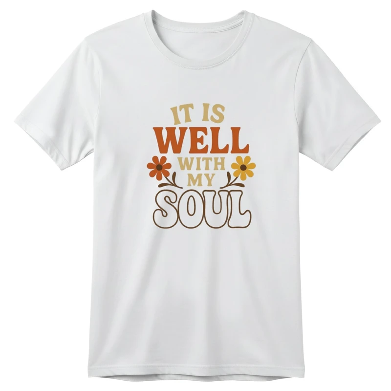 تی‌شرت آستین کوتاه بچگانه مدل نوشته روح 