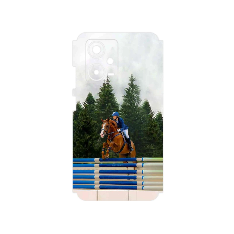 برچسب پوششی ماهوت مدل Equestrianism مناسب برای گوشی موبایل شیائومی Redmi Note 12 Pro Plus