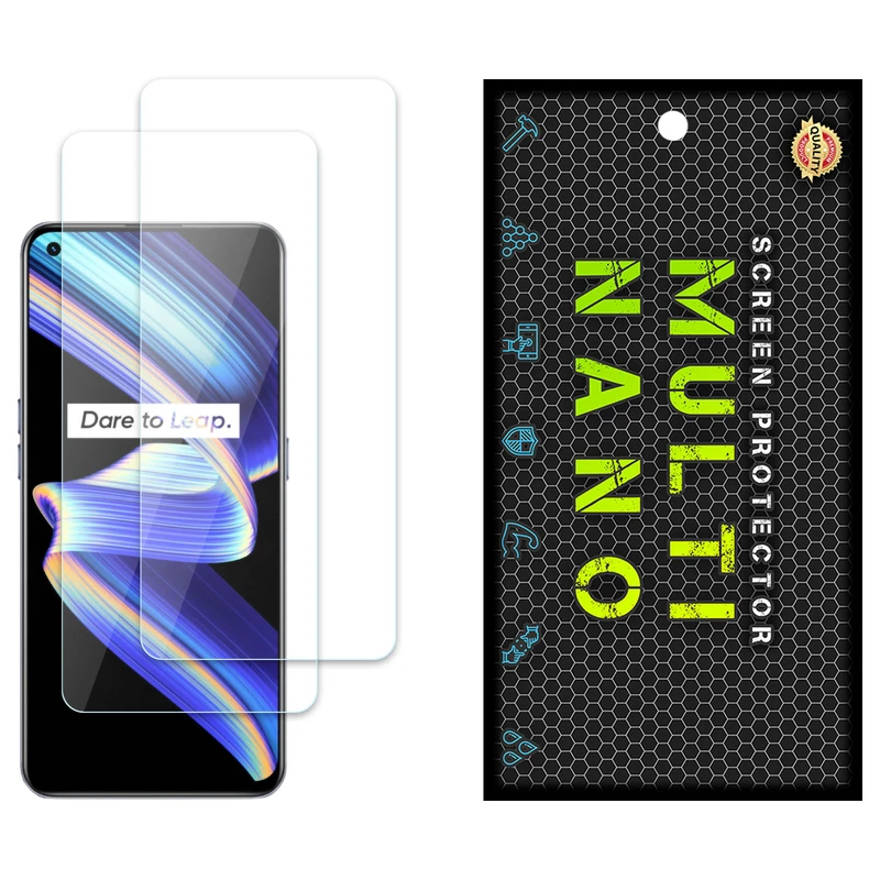 محافظ صفحه نمایش مولتی نانو مدل X-S2N مناسب برای گوشی موبایل ریلمی X7 Max 5G بسته دو عددی