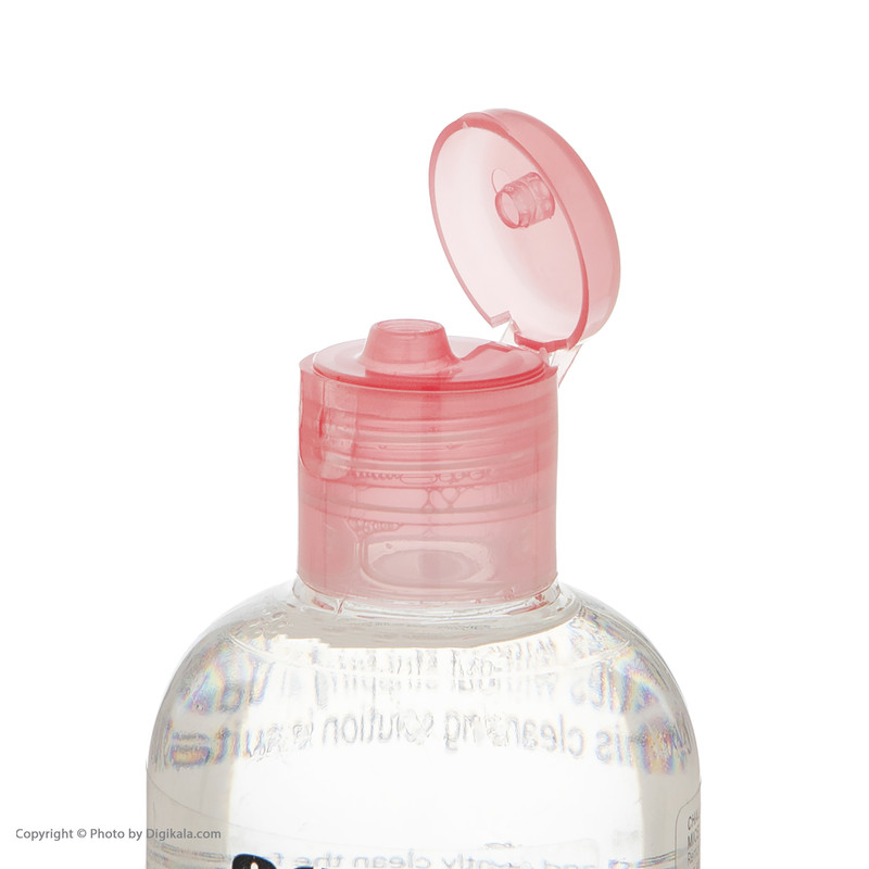 میسلار واتر چلنج، مناسب پوست‌های نرمال تا حساس، با خاصیت پاک‌کننده آرایش صورت، لب و چشم، شاداب کننده پوست، بدون عطر و پارابن، ترکیبات عصاره بابونه، عصاره رز سنتیفولیا، برای بانوان و آقایان، حجم 250 میلی‌لیتر، مدل Sensipink