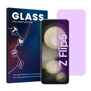 Glass Resistant model anti-violet screen protector suitable for Samsung Galaxy Z Flip5 mobile phone