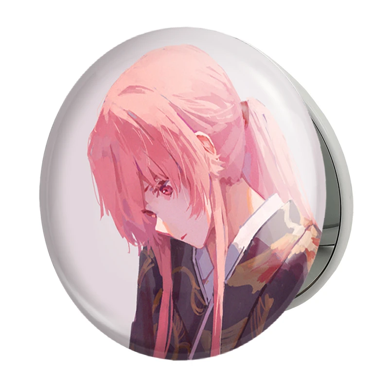 آینه جیبی خندالو طرح یونو و آمانو انیمه میرای نیکی مدل تاشو کد 32367