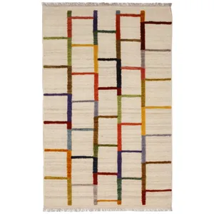 گلیم گبه دستباف ذرع و نیم سی پرشیا کد 171524