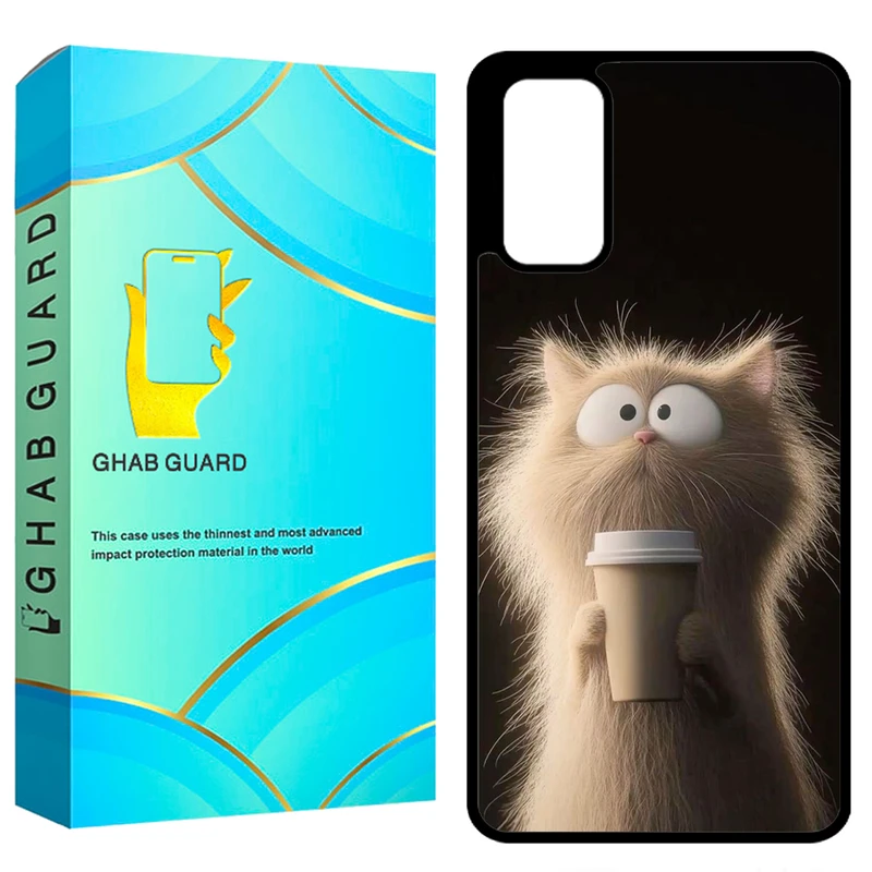 کاور قاب گارد طرح گربه مدل GCHPS20 مناسب برای گوشی موبایل سامسونگ Galaxy S20