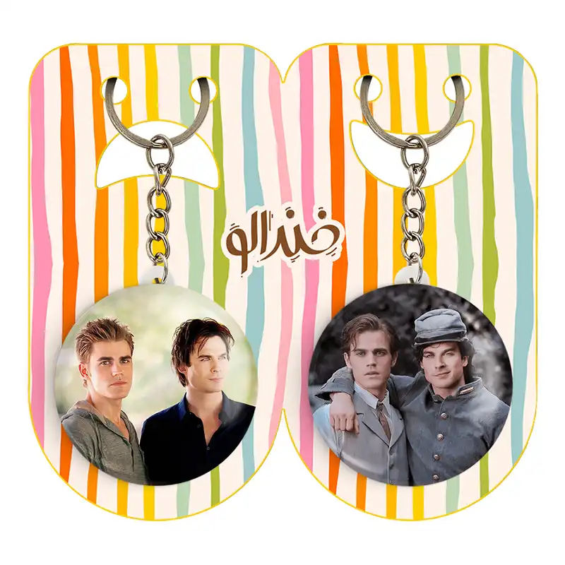 جاکلیدی خندالو مدل خاطرات یک خون آشام The Vampire Diaries کد 2024220246 مجموعه 2 عددی