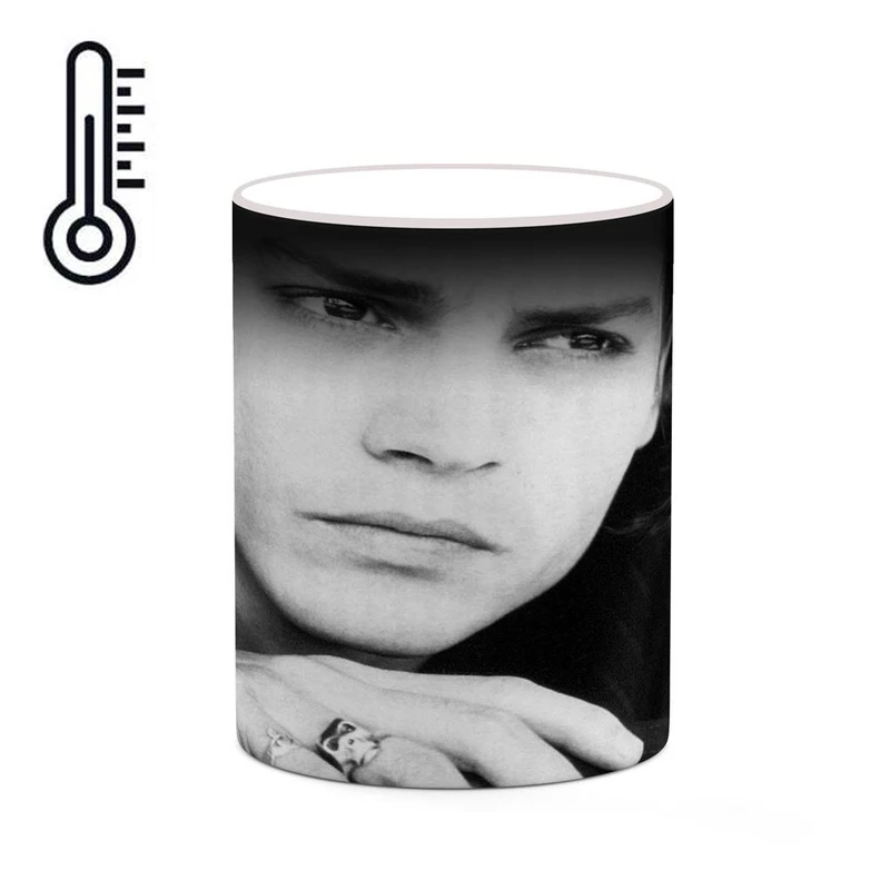 ماگ حرارتی کاکتی طرح جانی دپ Johnny Depp مدل mgh26487