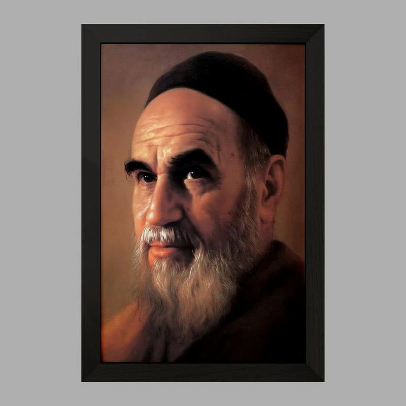 تابلو خندالو مدل امام خمینی (ره)  کد 2558
