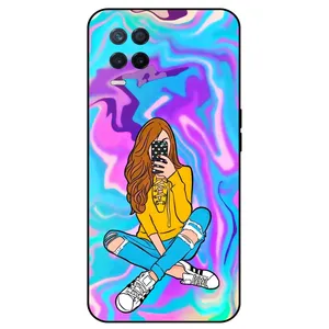 Megafone Girly 7592 Cover For Realme 8 5G