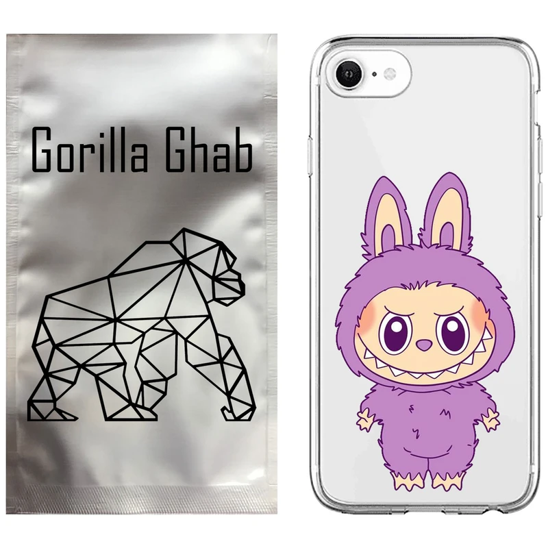 کاور گوریلا قاب مدل CLG کد 150 طرح لبوبو مناسب برای گوشی موبایل اپل iPhone 7 / 8 / SE 2022