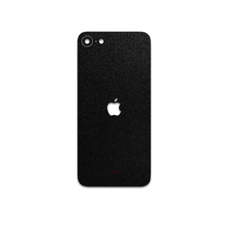 برچسب پوششی ماهوت مدل Black-Suede مناسب برای گوشی موبایل اپل iPhone SE 2022