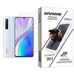 JF Diamond Glass MIX002 Screen Protector For Realme XT Pack Of 2