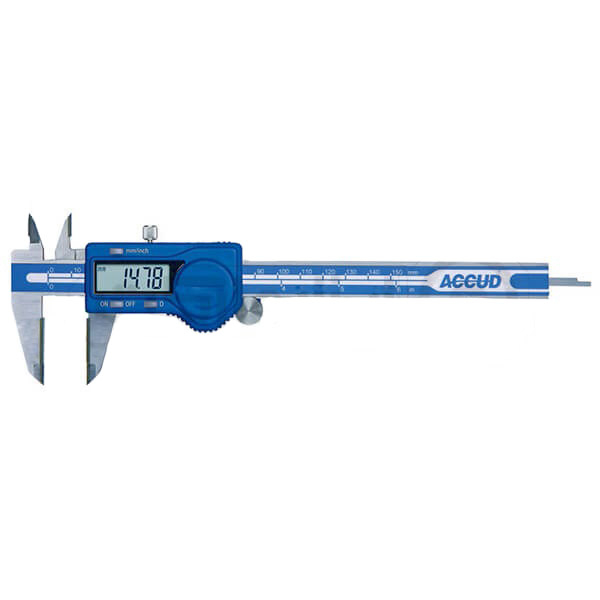 کولیس دیجیتال آکاد مدل 12-006-111 گستره 150 میلیمتری