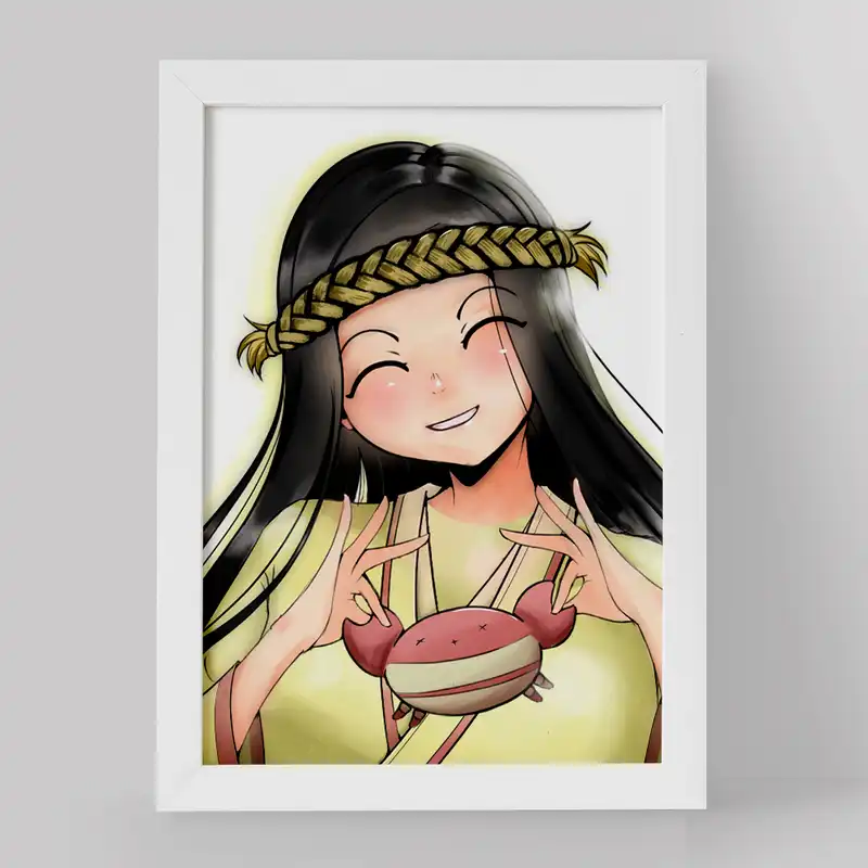 تابلو خندالو مدل مارچ انیمه به تو ای ابدی کد 15679