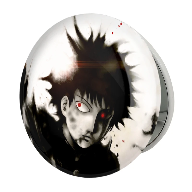 آینه جیبی خندالو طرح ریتسو انیمه موب سایکو Mob Psycho 101 مدل تاشو کد 24437 