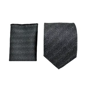 ست کراوات و دستمال جیب مردانه آریوان مدل EK4993