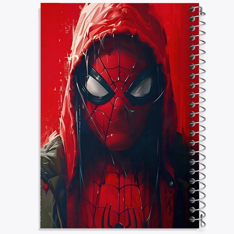 دفتر شطرنجی 50 برگ خندالو طرح مرد عنکبوتی (Spider Man) کد F6931