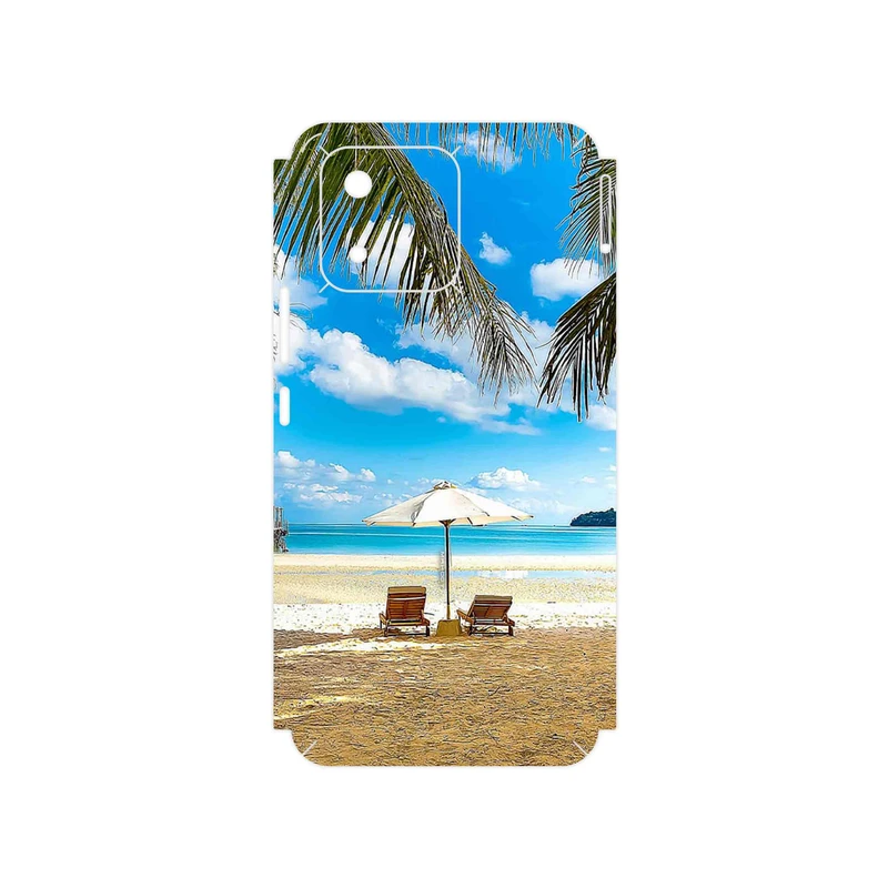 برچسب پوششی ماهوت مدل Beach مناسب برای گوشی موبایل آنر X5