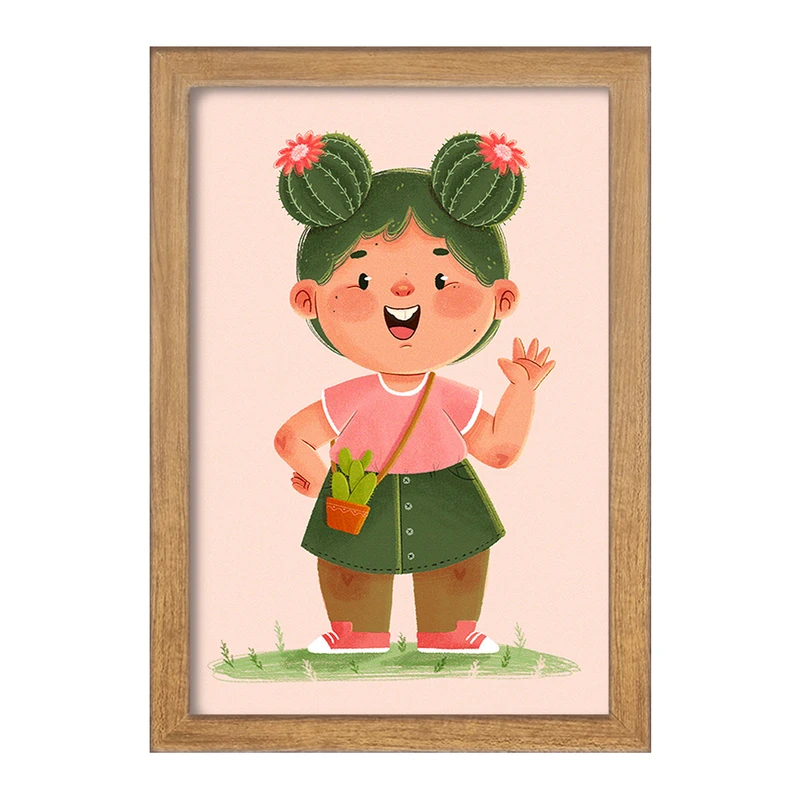 تابلو خندالو مدل دخترانه فانتزی کد 25727