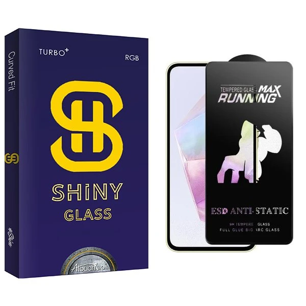محافظ صفحه نمایش آتوچبو مدل Shinynewpkg Running Max مناسب برای گوشی موبایل سامسونگ Galaxy A35