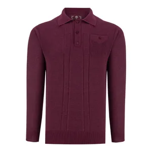 پلیور یقه برگردان مردانه رایکا مدل ND1 کد ZR1