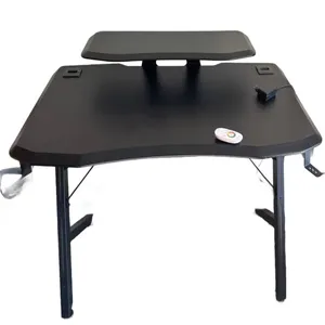 میز کامپیوتر مدل ht2025 Gaming Desk  RGB Black
