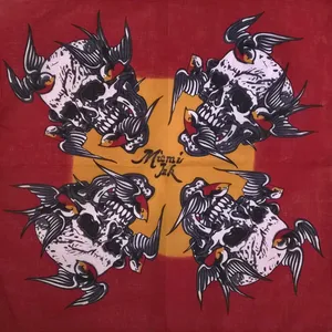 دستمال سروگردن مدل Sky Skull