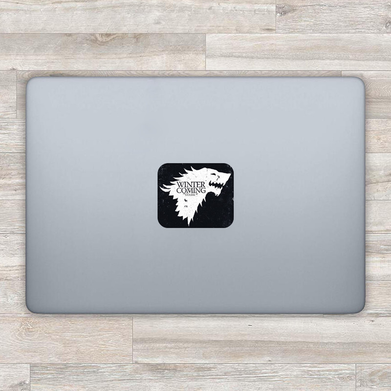 استیکر لپ تاپ مدل استارک