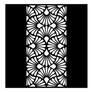 شابلون باتیس آرت طرح برگ کد 489