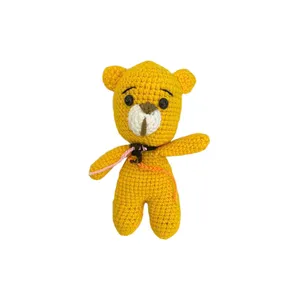 عروسک بافتنی طرح خرس کد 3