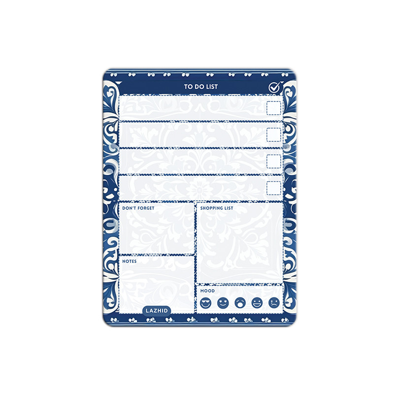 تخته وایت برد لاژید مدل برنامه ریزی سایز 14x18 سانتی متر